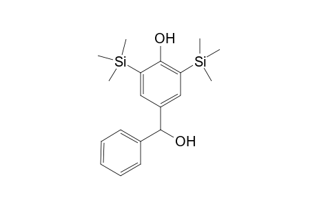 4-(hydroxy(phenyl)methyl)-2,6-bis(trimethylsilyl)phenol