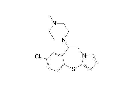 8-chloranyl-6-(4-methylpiperazin-1-yl)-5,6-dihydropyrrolo[2,1-b][1,3]benzothiazepine