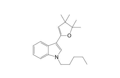 5-(1-Pentyl-1H-indol-3-yl)-2,2,3,3-tetramethyl-2,3-dihydrofurane