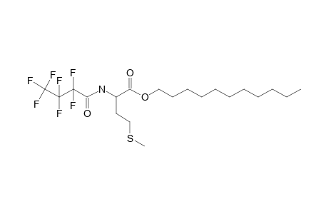 L-Methionine, N-heptafluorobutyryl-, undecyl ester