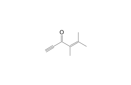 4-Hexen-1-yn-3-one, 4,5-dimethyl-