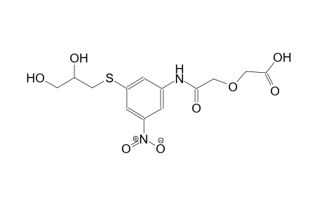 acetic acid, [2-[[3-[(2,3-dihydroxypropyl)thio]-5-nitrophenyl]amino]-2-oxoethoxy]-