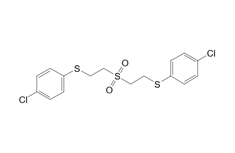 bis{2-[(p-chlorophenyl)thio]ethyl}sulfone