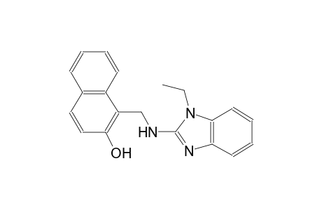 1-{[(1-ethyl-1H-benzimidazol-2-yl)amino]methyl}-2-naphthol