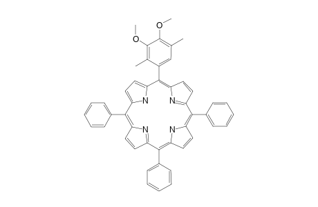 5-[ 3',4'-Dimethoxyphenyl-2',5'-dimethyl]-10,15,20-triphenylporphyrin