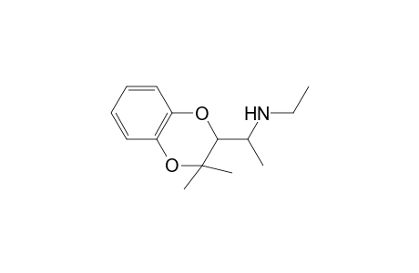 N-[1-(3,3-Dimethyl-2,3-dihydro-1,4-benzodioxin-2-yl)ethyl]-N-ethylamine