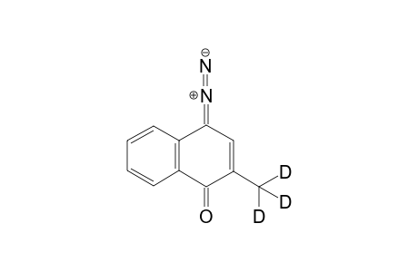 4-Diazonio-2-(trideuteromethyl)-1-naphthalenolate