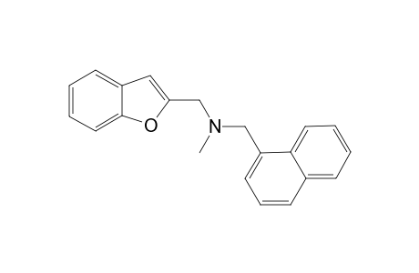 benzofuran-2-ylmethyl-methyl-(1-naphthylmethyl)amine