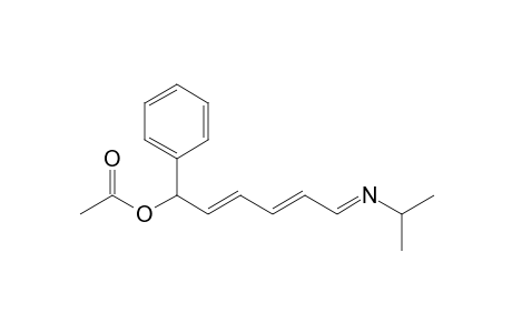 7-Acetoxy-N-isopropyl-7-phenyl-1-azahepta-1,3,5-triene