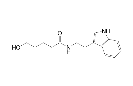5-Hydroxy-N-[2-(1H-indol-3-yl)ethyl]pentanamide