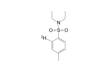 2-DEUTERO-N,N-DIETHYL-4-METHYL-BENZENESULFONAMIDE