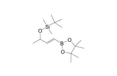 (E)-tert-butyldimethyl(4-(4,4,5,5-tetramethyl-1,3,2-dioxaborolan-2-yl)but-3-en-2-yloxy)silane3-tert-butyldimethylsiloxy-1-butyne