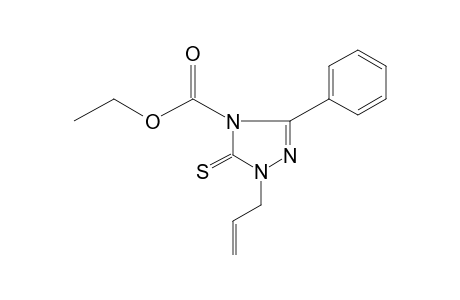 TRIAZOLINE-4-CARBOXYLIC ACID, D<2-1,2,4-, 1-ALLYL-3-PHENYL-5-THIOXO- ETHYL ESTER