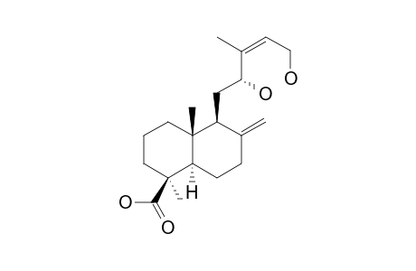 12-(R),15-DIHYDROXY-LABDA-8(17),13-(E)-DIEN-19-OIC-ACID