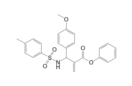 Phenyl 2-[(4-Methoxyphenyl)(toluene-4-sulfonylamino)methyl]acrylate