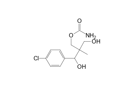 1,3-Propanediol, 1-(4-chlorophenyl)-2-(hydroxymethyl)-2-methyl-, 3-carbamate