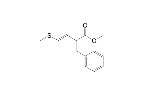 Methyl 2-benzyl-4-(methylsulfanyl)-3-butenoate