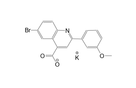 potassium 6-bromo-2-(3-methoxyphenyl)-4-quinolinecarboxylate
