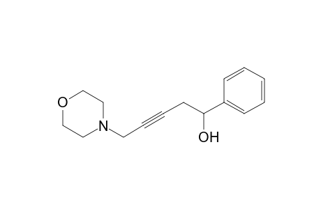 5-Morpholino-1-phenyl-3-pentyn-1-ol