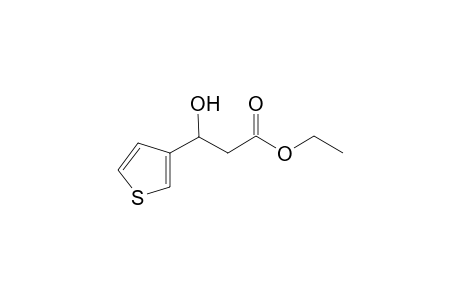 Ethyl 3-hydroxy-3-(3-thienyl)-propanoate