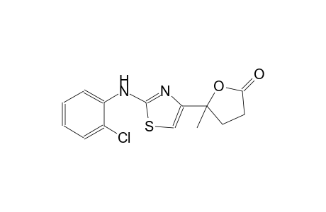 2(3H)-furanone, 5-[2-[(2-chlorophenyl)amino]-4-thiazolyl]dihydro-5-methyl-