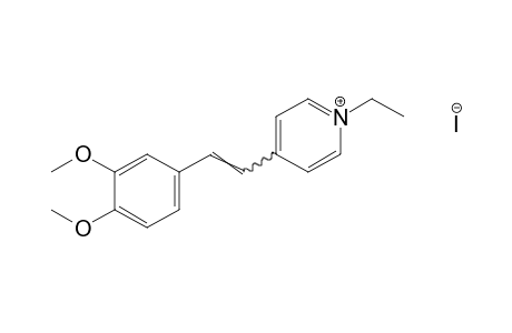 4-(3,4-dimethoxystyryl)-1-ethylpyridinium iodide