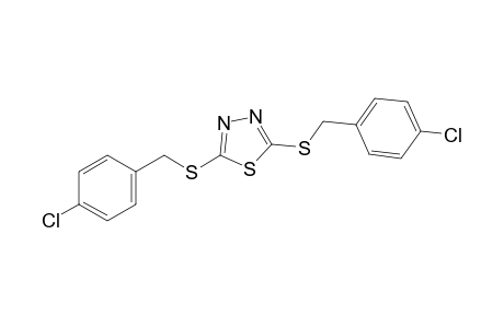 2,5-bis[(p-chlorobenzyl)thio]-1,3,4-thiadiazole