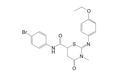 2H-1,3-thiazine-6-carboxamide, N-(4-bromophenyl)-2-[(4-ethoxyphenyl)imino]tetrahydro-3-methyl-4-oxo-, (2Z)-