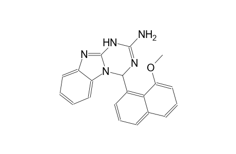 4-(8-methoxy-1-naphthyl)-1,4-dihydro[1,3,5]triazino[1,2-a]benzimidazol-2-ylamine