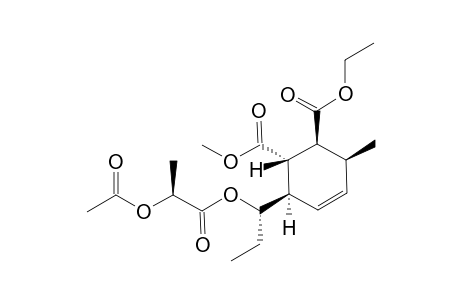 (1S,2S,3R,6S)-3-[(1S)-1-[(2S)-2-acetoxypropanoyl]oxypropyl]-6-methyl-cyclohex-4-ene-1,2-dicarboxylic acid O1-ethyl ester O2-methyl ester