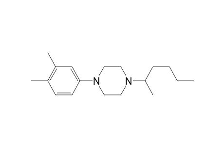 1-(3,4-Dimethylphenyl)-4-hex-2-ylpiperazine