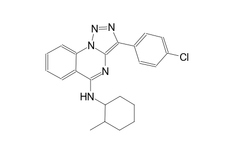 [1,2,3]triazolo[1,5-a]quinazolin-5-amine, 3-(4-chlorophenyl)-N-(2-methylcyclohexyl)-