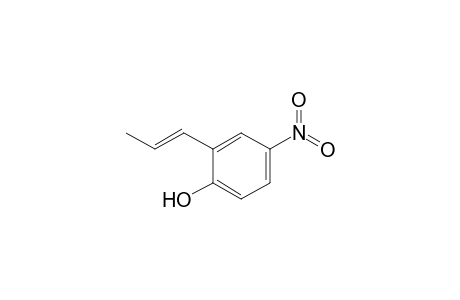 4-Nitro-2-[(E)-prop-1-enyl]phenol