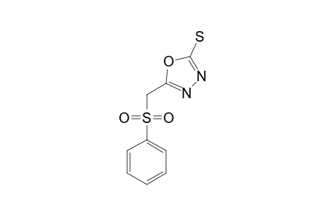 5-PHENYLSULFONYLMETHYL-[1,3,4]-OXADIAZOLE-2-THIOL