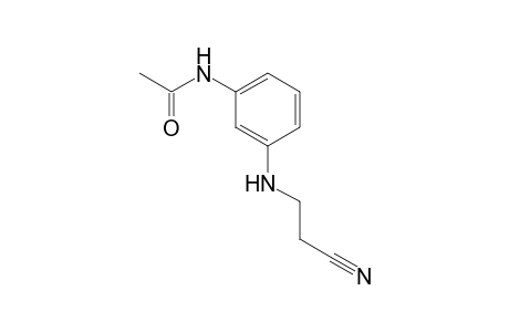 Acetamide, N-[3-[(2-cyanoethyl)amino]phenyl]-