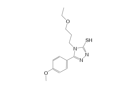 4-(3-ethoxypropyl)-5-(4-methoxyphenyl)-4H-1,2,4-triazole-3-thiol