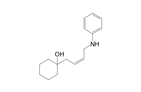 (Z)-1-(4-Anilino-2-butenyl)cyclohexanol