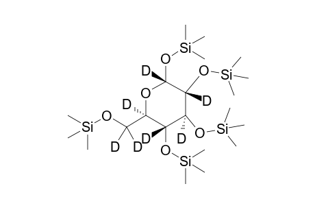 1,2,3,4,6-Penta-O-TMS-.alpha.-D-glucopyranose-D7