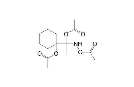 1-{1-(acetyloxy)-1-[(acetyloxy)amino]ethyl}cyclohexyl acetate