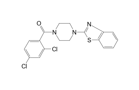 [4-(1,3-benzothiazol-2-yl)-1-piperazinyl]-(2,4-dichlorophenyl)methanone