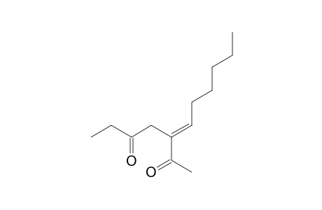 (3E)-3-hexylideneheptane-2,5-dione