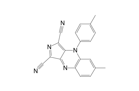 6-Methyl-4-(p-tolylamino)-3H-pyrrolo[3,4-b]quinoxaline-1,3-dicarbonitrile