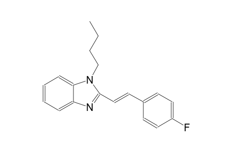 1H-benzimidazole, 1-butyl-2-[(E)-2-(4-fluorophenyl)ethenyl]-