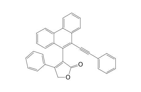 4-Phenyl-3-[10-(phenylethynyl)phenanthren-9-yl]-2-(5H)-furanone
