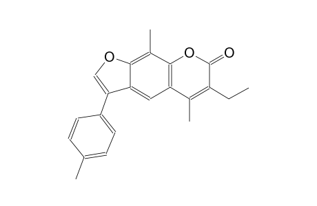 6-ethyl-5,9-dimethyl-3-(4-methylphenyl)-7H-furo[3,2-g]chromen-7-one