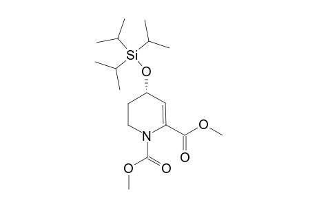 (-)-DIMETHYL-(S)-4-TRIISOPROPYLSILYLOXY-5,6-DIHYDROPYRIDINE-1,2(4H)-DICARBOXYLATE