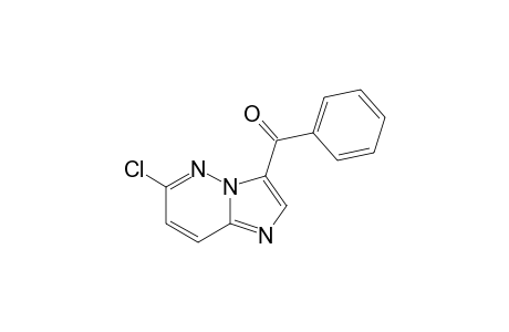 6-chloroimidazo[1,2-b]pyridazin-3-yl phenyl ketone