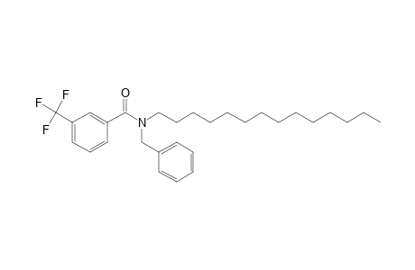 Benzamide, 3-trifluoromethyl-N-benzyl-N-tetradecyl-