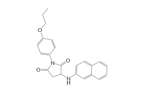 3-(2-naphthylamino)-1-(4-propoxyphenyl)-2,5-pyrrolidinedione