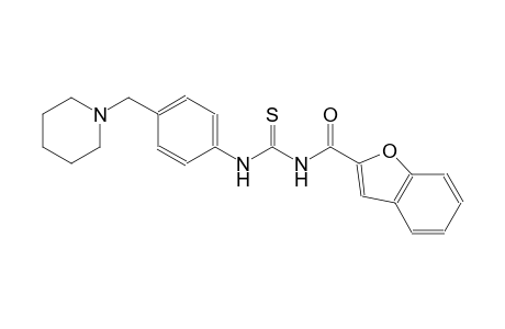N-(1-benzofuran-2-ylcarbonyl)-N'-[4-(1-piperidinylmethyl)phenyl]thiourea